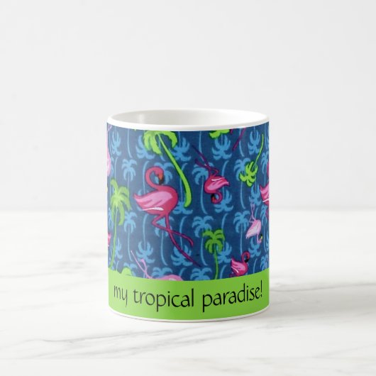 Tasse de message Paradis Tropical (Centre)