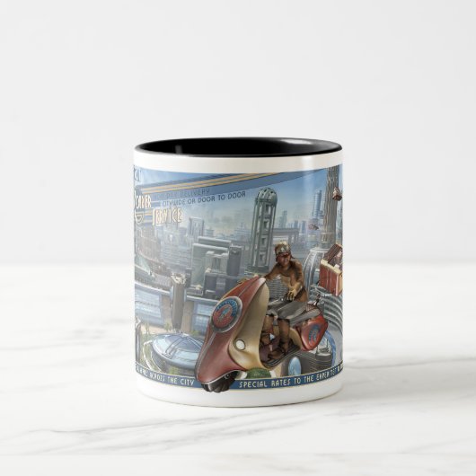 Tasse de messagerie de Retropolis (Centre)