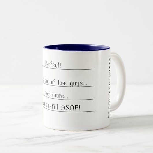 Tasse de mesure drôle (Devant droit)