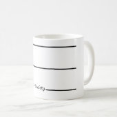 Tasse de mesure meurtrière de café (Devant droit)