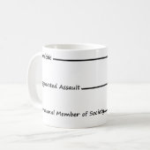 Tasse de mesure meurtrière de café (Devant gauche)