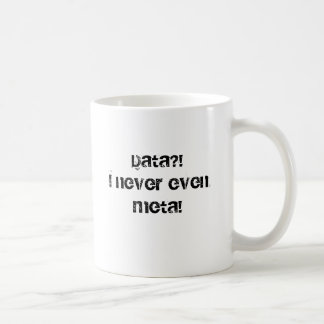 Tasse de méta-données