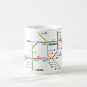 Tasse de métro de Milan (Centre)