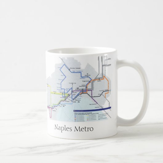 Tasse de métro de Naples (Droite)
