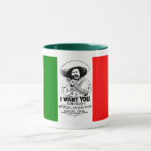 Tasse de Mexicain de Pancho Villa (Centre)