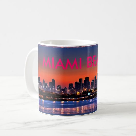 TASSE DE MIAMI BEACH (Devant gauche)