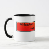 TASSE DE MIDAZOLAM (Gauche)