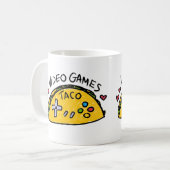 Tasse de militaire de carrière de logo de taco (Devant gauche)