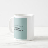 Tasse de Millenneagram 9w1 de *NEW* (Devant gauche)
