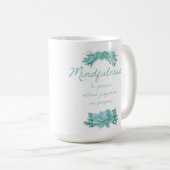 Tasse de Mindfulness (Devant droit)