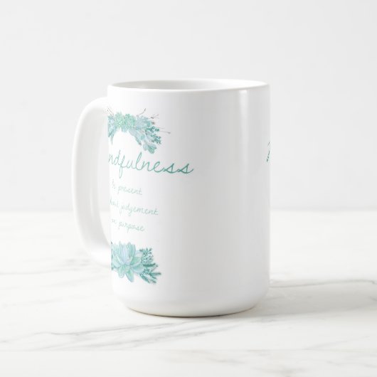 Tasse de Mindfulness (Devant gauche)