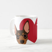 Tasse de MINUTE de PIN de café classique FIER de (Devant gauche)