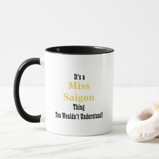 Tasse de Miss Saigon (Avec donut)