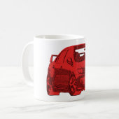 Tasse de Mitsubishi Evo (Devant gauche)