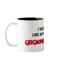 Tasse de Mixed martial art-Ground&Pound d'étoile