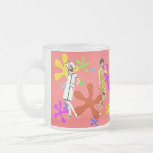 Tasse de mode de mod d'années '60