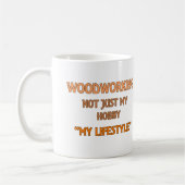 Tasse de mode de vie de travail du bois (Gauche)