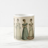 Tasse de mode Régence pour les fans de Jane Austen (Centre)