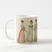 Tasse de mode Régence pour les fans de Jane Austen (Gauche)