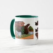 Tasse de modèle d'arche de Noahs (Devant gauche)