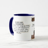 Tasse de modèle d'arche du ` s de Noé (Devant gauche)