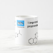 tasse de modèle de propranolol (Centre)