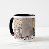 Tasse de moineau et de gingembre (Devant gauche)