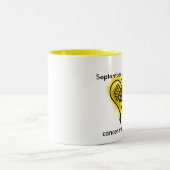 Tasse de mois de cancer d'enfance (Centre)