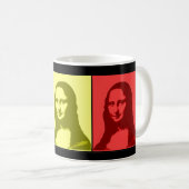 tasse de Mona Lisa de rasta (Devant droit)