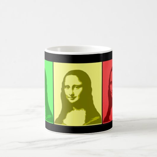 tasse de Mona Lisa de rasta (Centre)