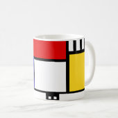 Tasse de Mondrian (Devant droit)