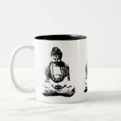 Tasse de monochrome de Bouddha (Gauche)