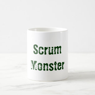 Tasse de monstre de bousculade