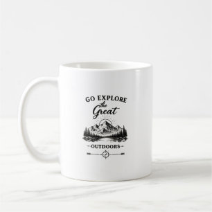 Tasse de montagne Explorez les grands espaces