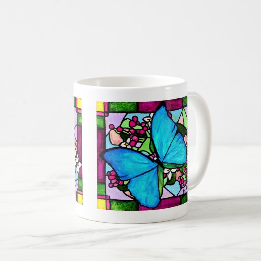 Tasse de Morpho (Devant droit)