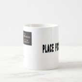 Tasse de mosaïque de Mario avec la photo (Centre)