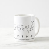 Tasse de mot de peptide de médecine (Devant droit)