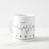 Tasse de mot de peptide de médecine (Devant gauche)
