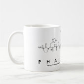 Tasse de mot de peptide de pharmacie (Gauche)