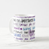 Tasse de motif de LKND (Devant gauche)