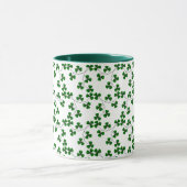 Tasse de motif de shamrock (Centre)