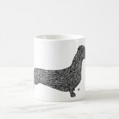 Tasse de motif de teckel (Centre)