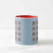 Tasse de motif d'édredon d'échantillonneur (Centre)