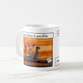 Tasse de motivation drôle (Devant gauche)