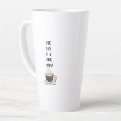 Tasse de motivation quotidienne pour latte (Angle gauche)