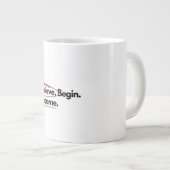tasse de motivation, tasse de café inspirante, vou (Devant droit)