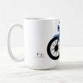Tasse de moto de coureur de café (Gauche)