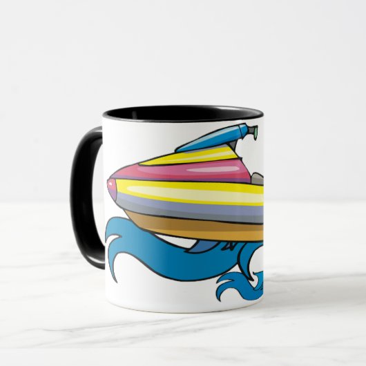 Tasse de motomarine (Devant gauche)