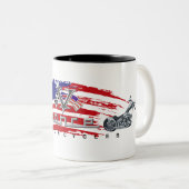 Tasse de motos de Hotrod d'Américain de vengeance (Devant droit)