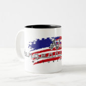 Tasse de motos de Hotrod d'Américain de vengeance (Devant gauche)